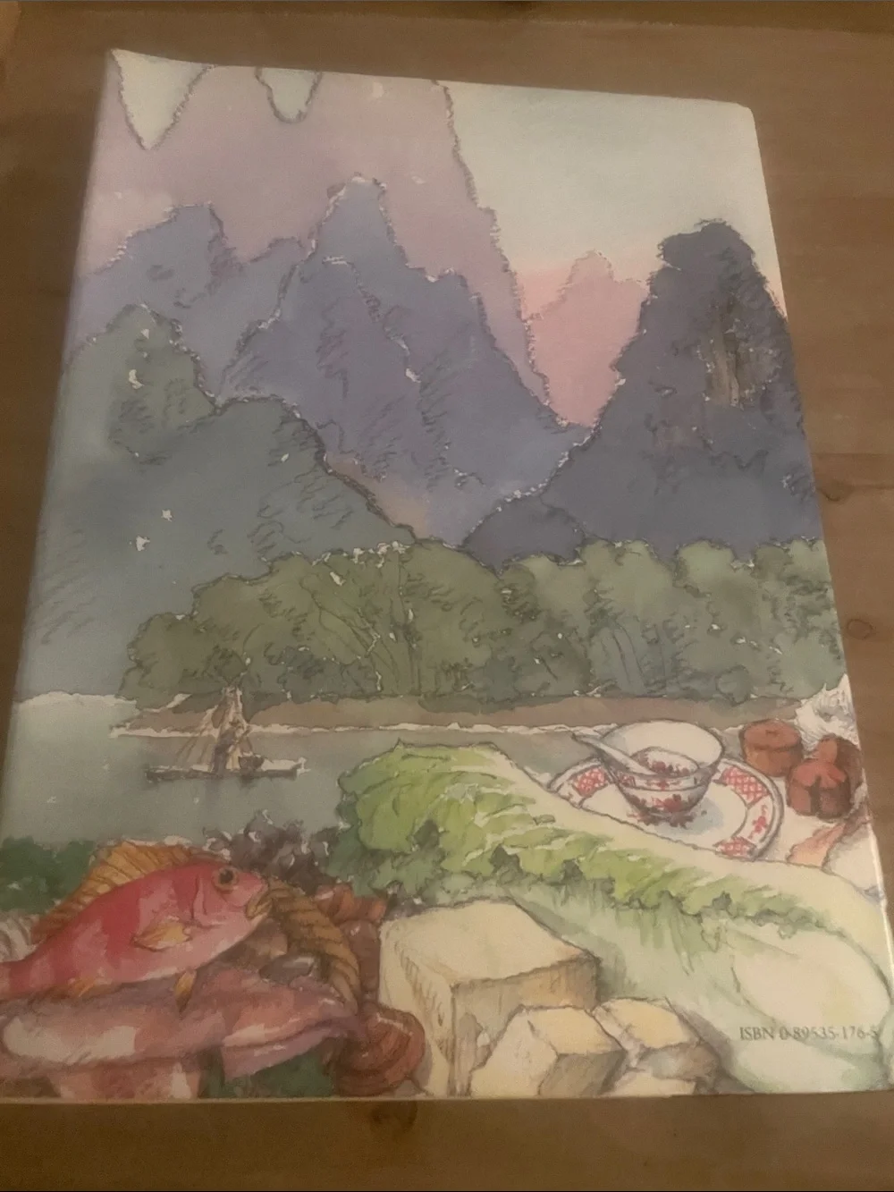 China the Beautiful Cookbook - Illustrated Multicolor hardcover Kevin Sinclair